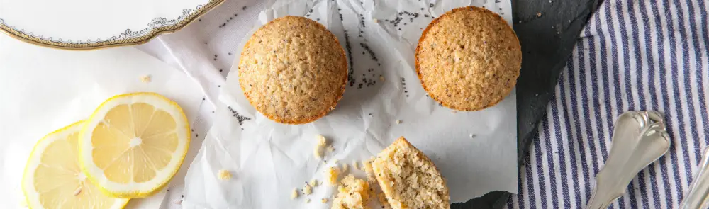 Muffins de Avena y Amapolas