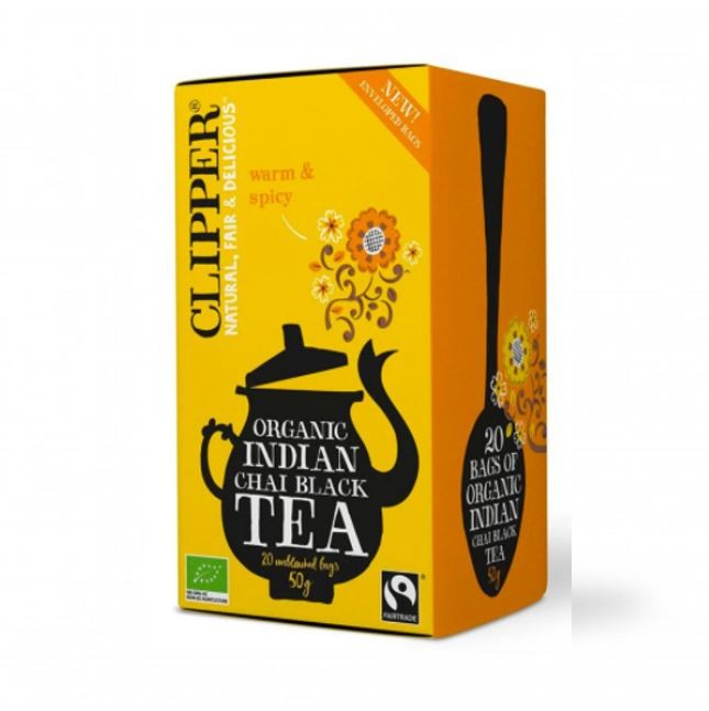 Te-negro-indian-chai-organico-20-sobres-Marca-Clipper