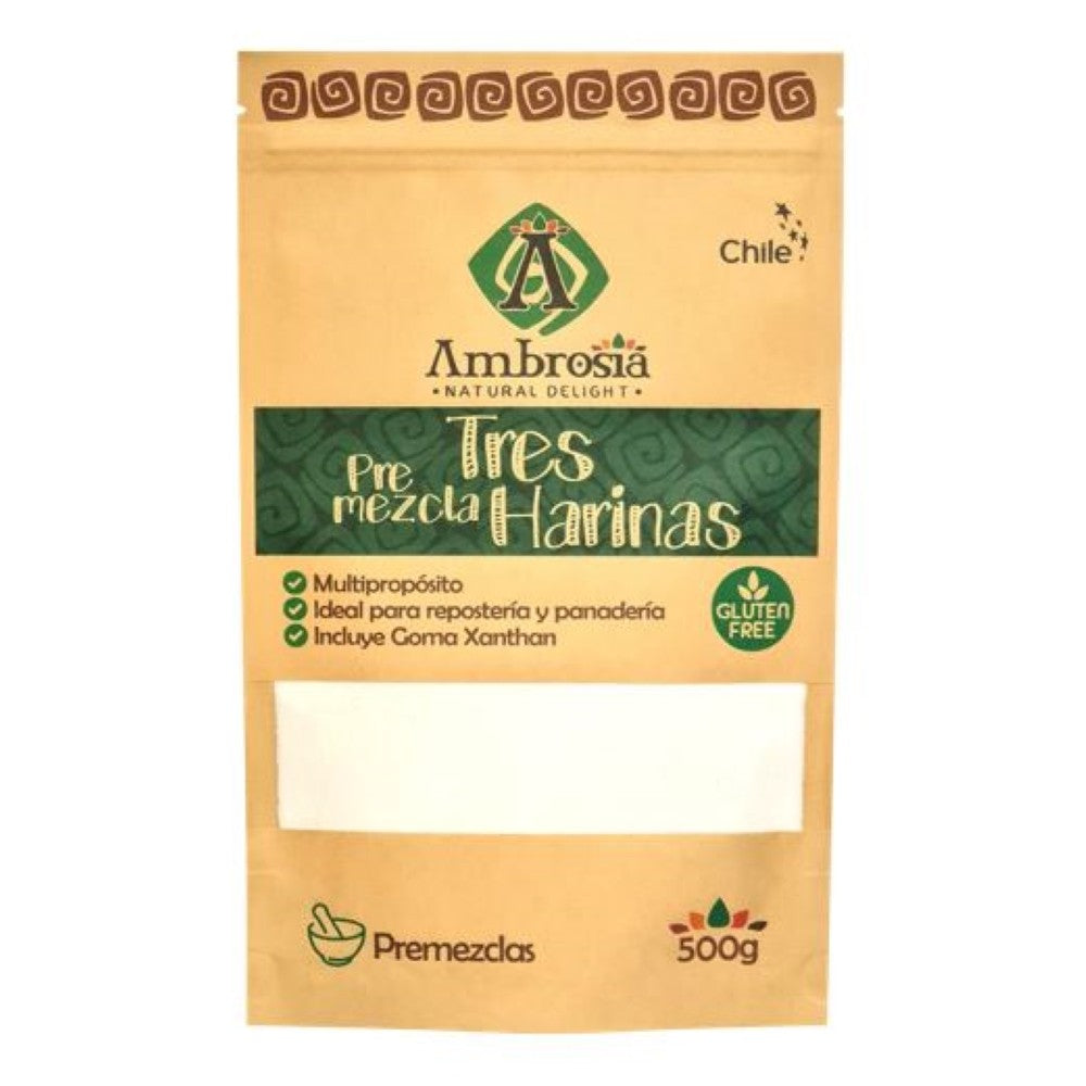 Premezcla-tres-harinas-sin-gluten-multiproposito-500-gramos-Marca-Ambrosia