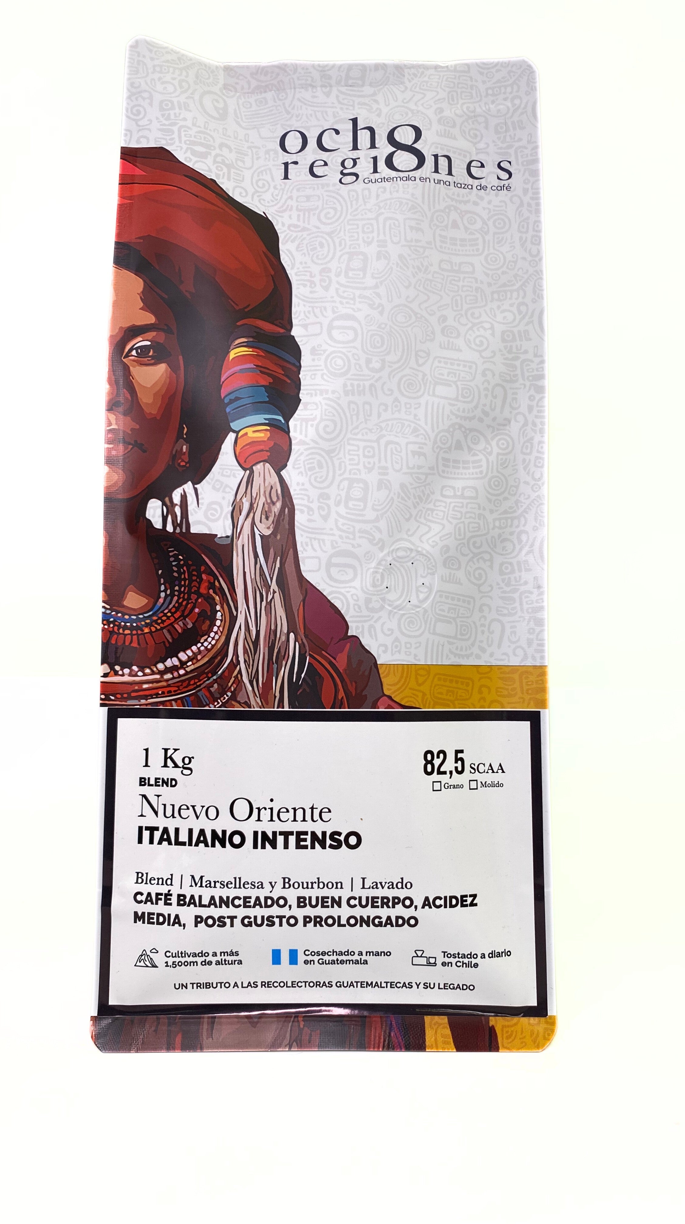 Cafe-italiano-intenso-nuevo-oriente-grano-1-kilogramo-Marca-8-Regiones