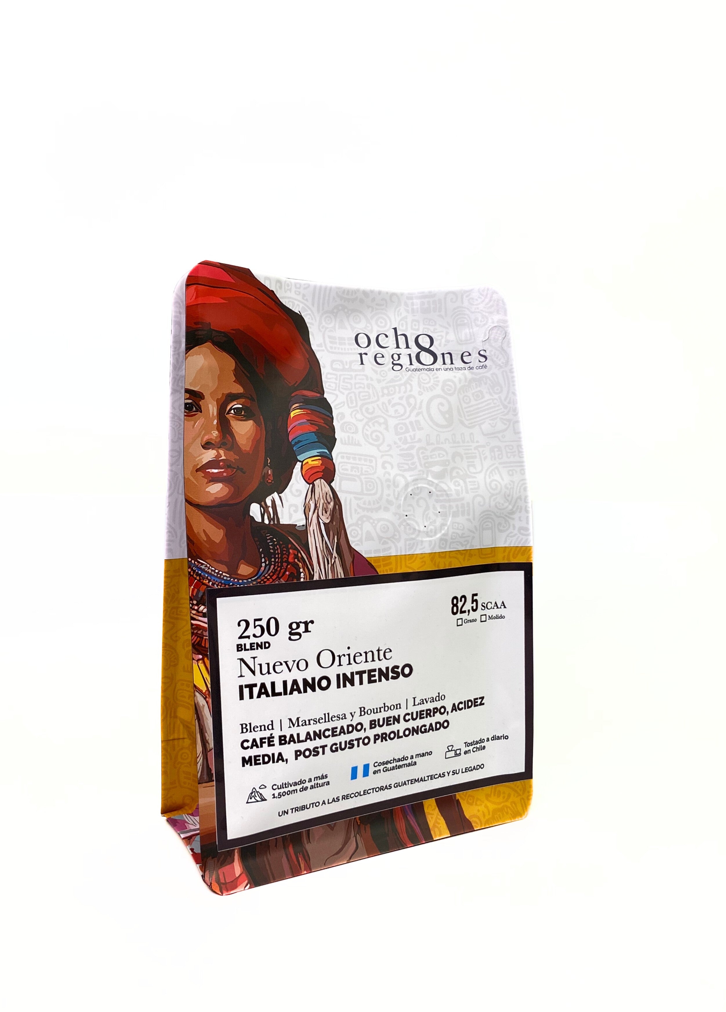 Cafe-italiano-intenso-nuevo-oriente-grano-250-gramos-Marca-8-Regiones