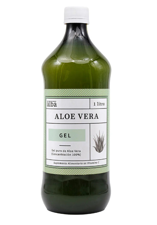 Aloe Vera Puro 1000 ml botella plástica, Apícola del Alba