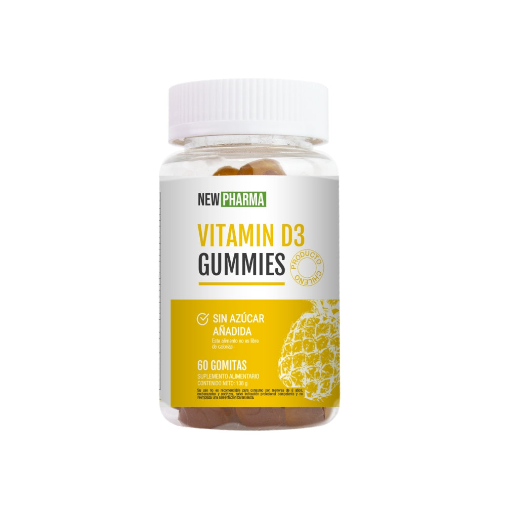 Vitamin D3 60 gomitas NewPharma