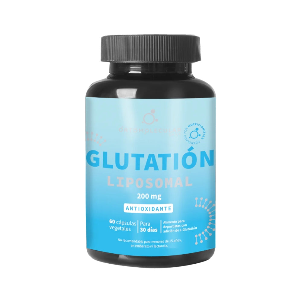 Glutatión 200 mg Liposomal 60 Cáps Ortomolecular