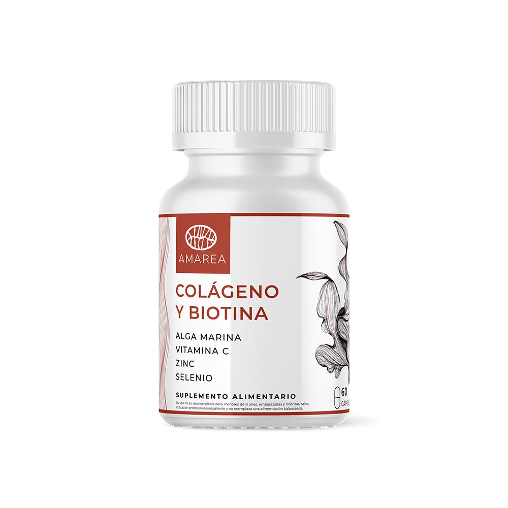 Colageno y Biotina 60 cápsulas Amarea