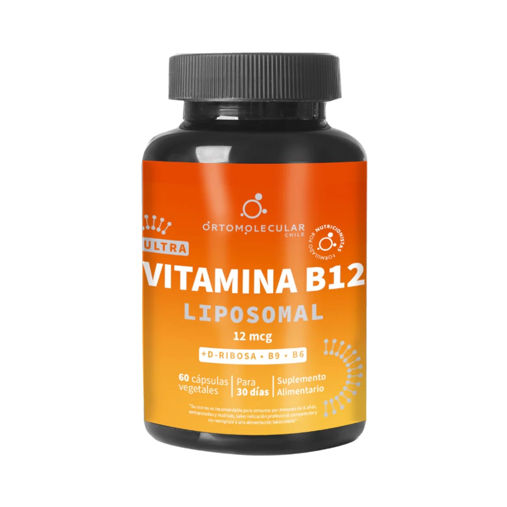 Vitamina B12 Liposomal 14 Mcg-60 Cáps Ortomolecular