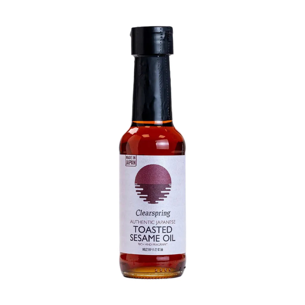 Aceite de sesamo tostado organico 150 cc Marca Clearspring