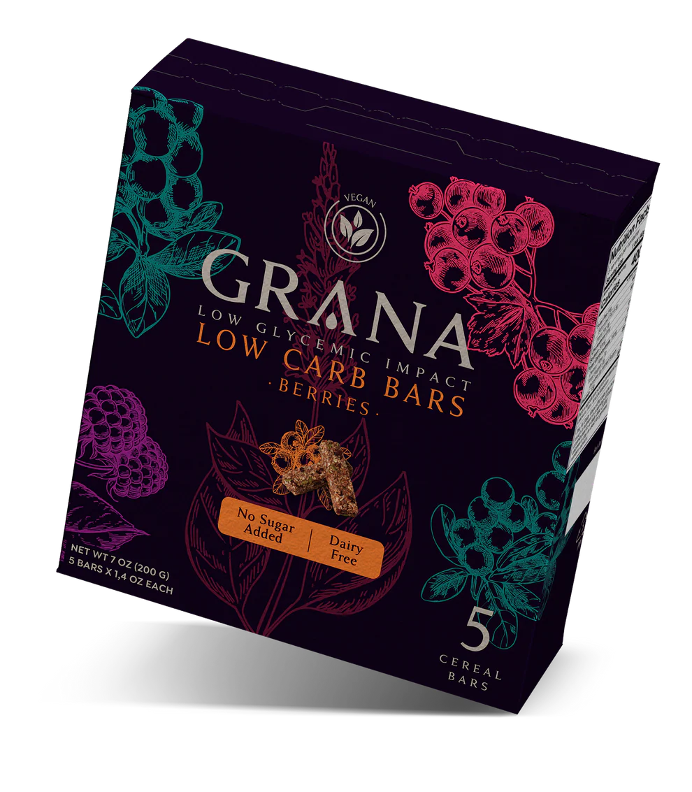 Barrita sabor berries multipack 5 unidades de 40 gramos Marca Grana