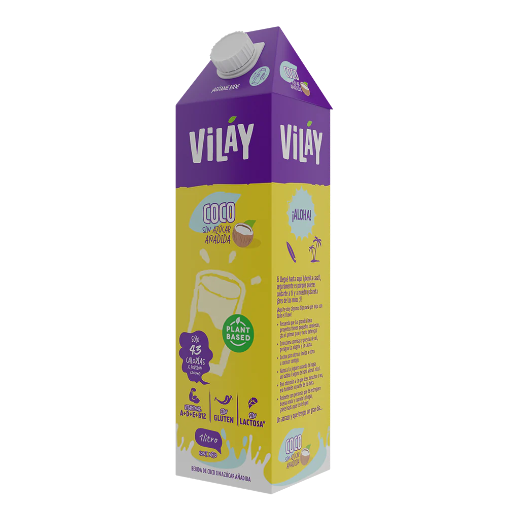 Bebida Vegetal Coco Original 1 litro Vilay