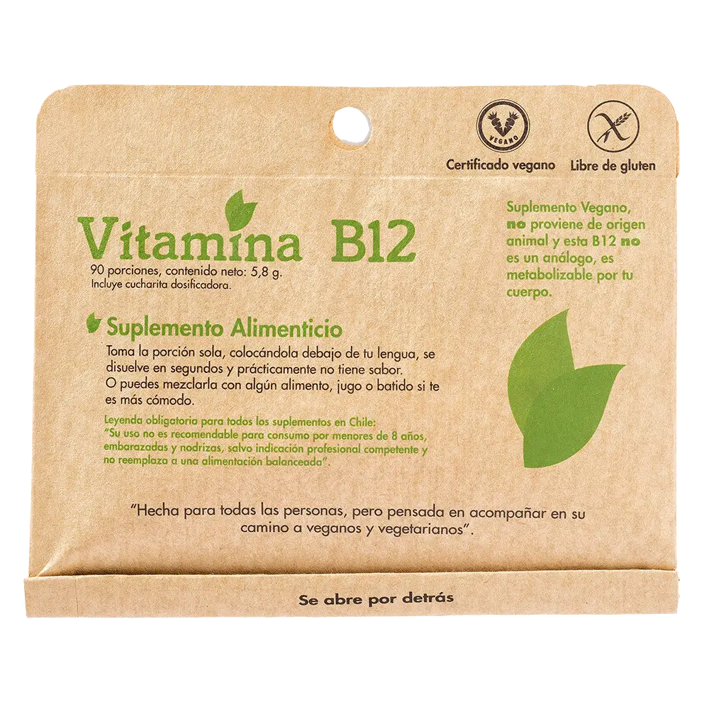 Vitamina B12 dulzura Natural