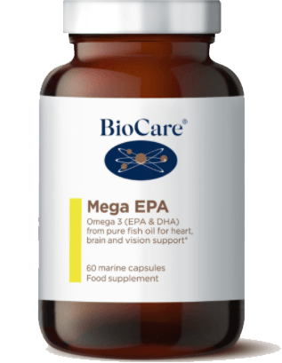Omega 3 Mega EPA Aceite de pescado 60 Caps Biocare