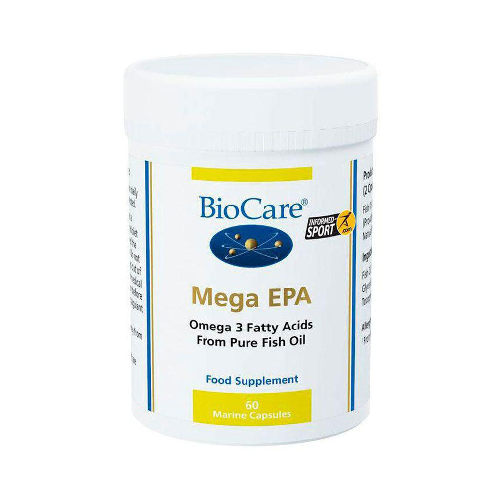 Omega 3 Mega EPA Aceite de pescado 60 Caps Biocare