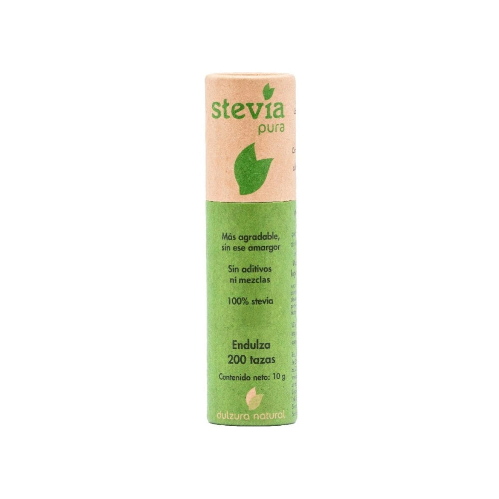 Stevia Pura Dulzura Natural Vegana en tubo