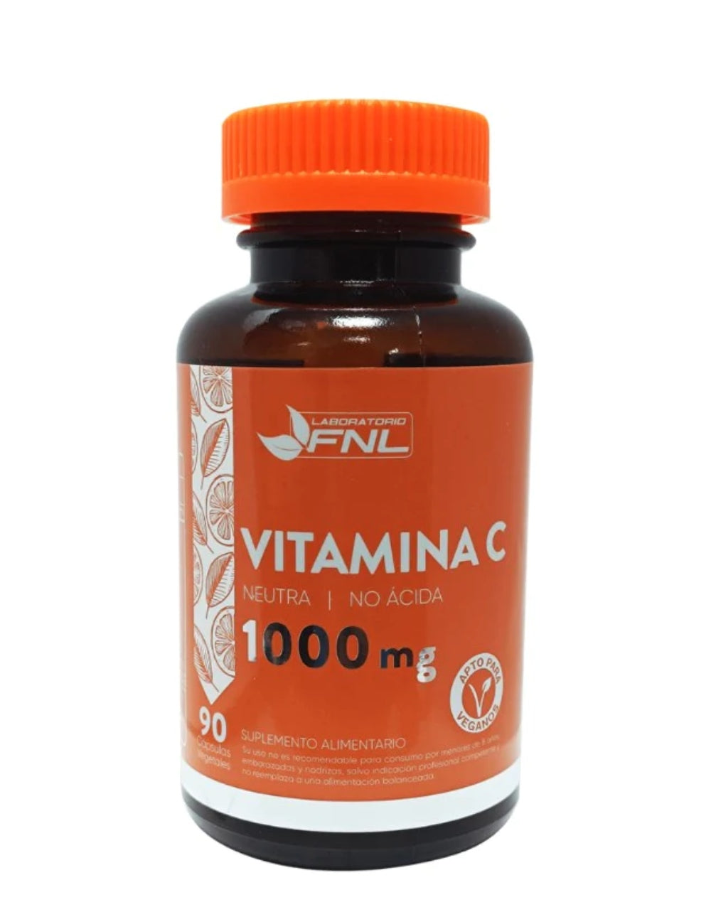 Vitamina C 1000mg No acidas 90 Cápsulas FNL