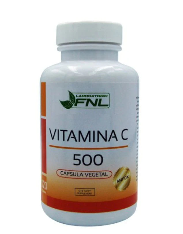 Vitamina C 500mg 120 Cápsulas FNL