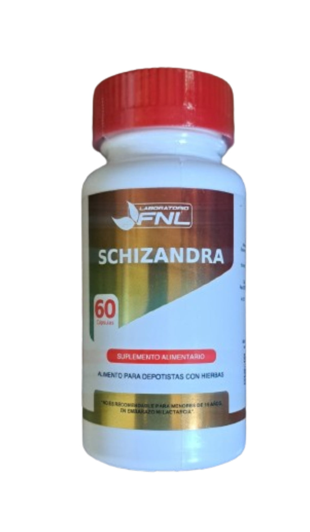 Schizandra 560mg 60 Cápsulas FNL