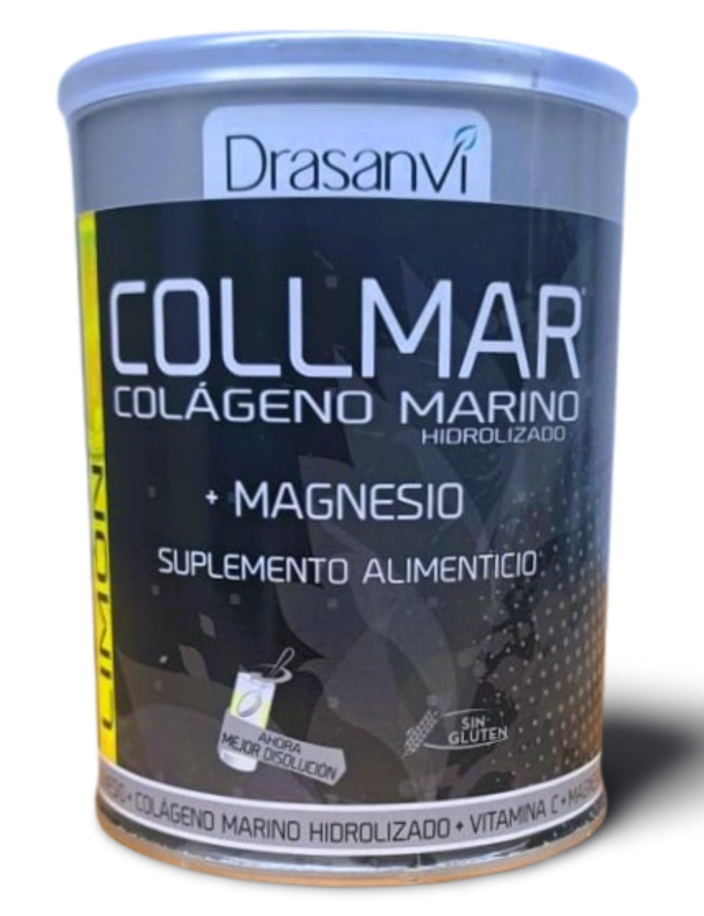Collmar Colágeno Marino Hidrolizado Magnesio Limón, 300g  Drasanvi