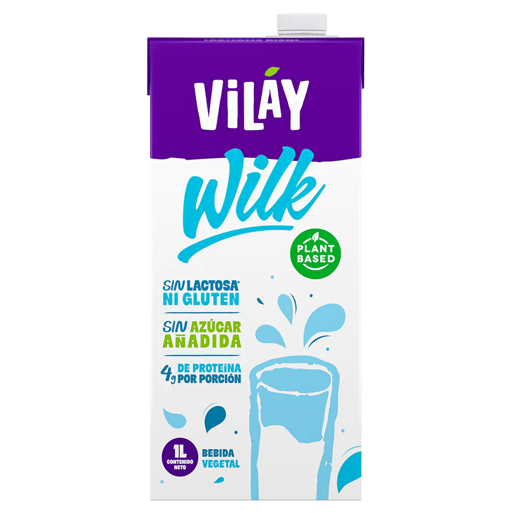 Bebida Vegetal Wilk Sin Azucar Oriinal 1 litro Vilay