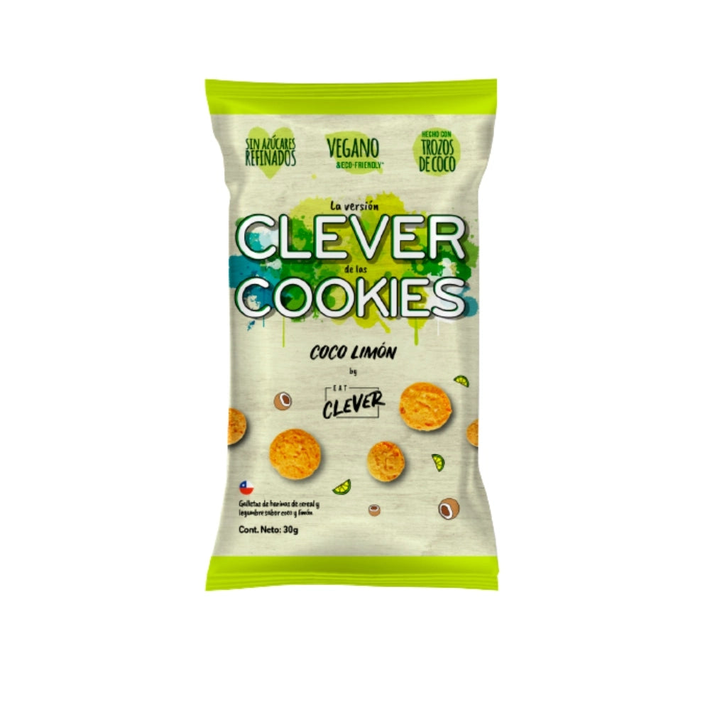 Clever Cookies Coco Limón 30g