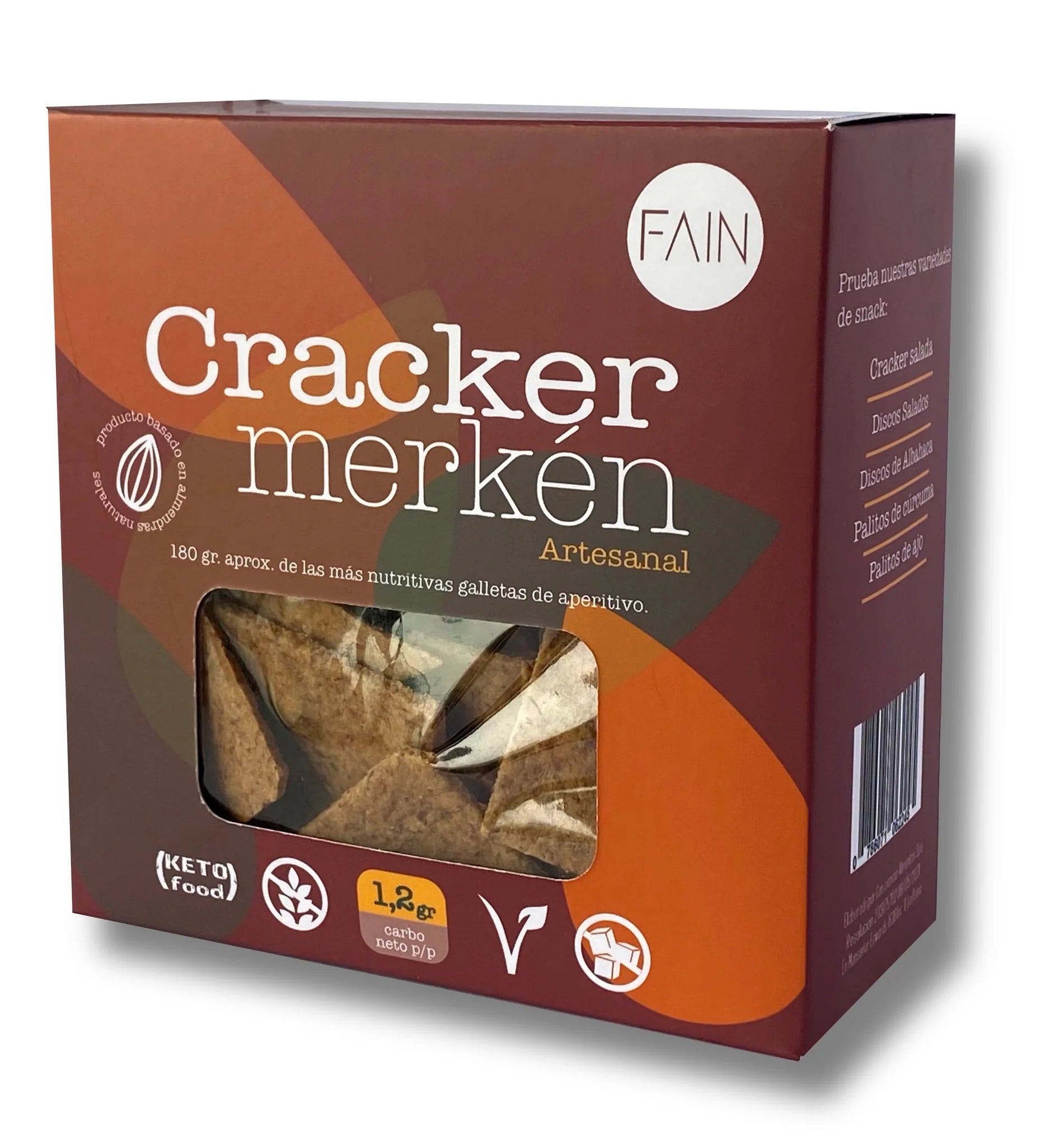 Cracker Merkén 150 g Fain