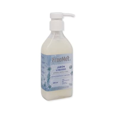 Jabon liquido natural 250 cc Marca Freemet