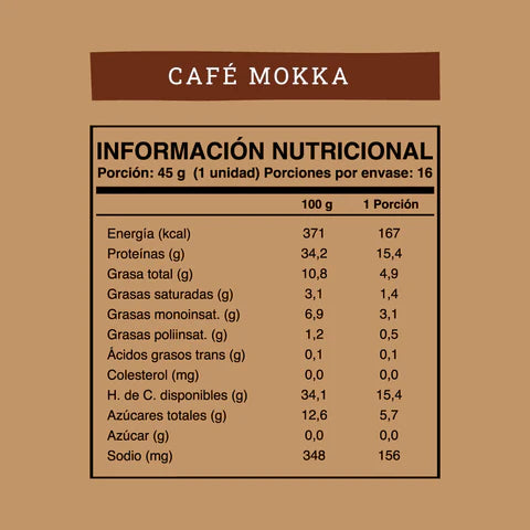 Barrita Proteica Vegana Mokka Wild Foods 15g