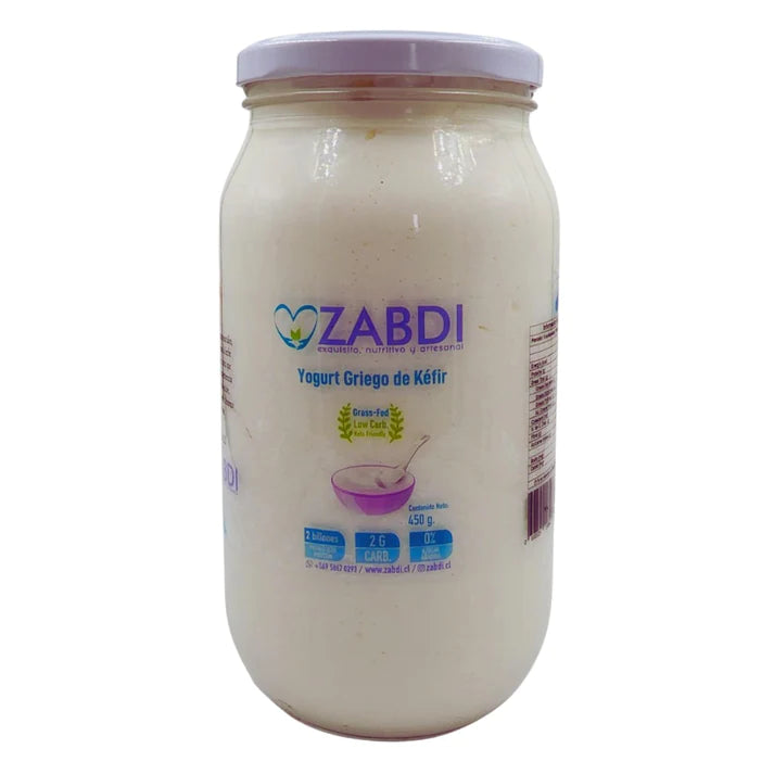 Yogurt Griego de Kéfir Grass- Fed Zabdi 1k