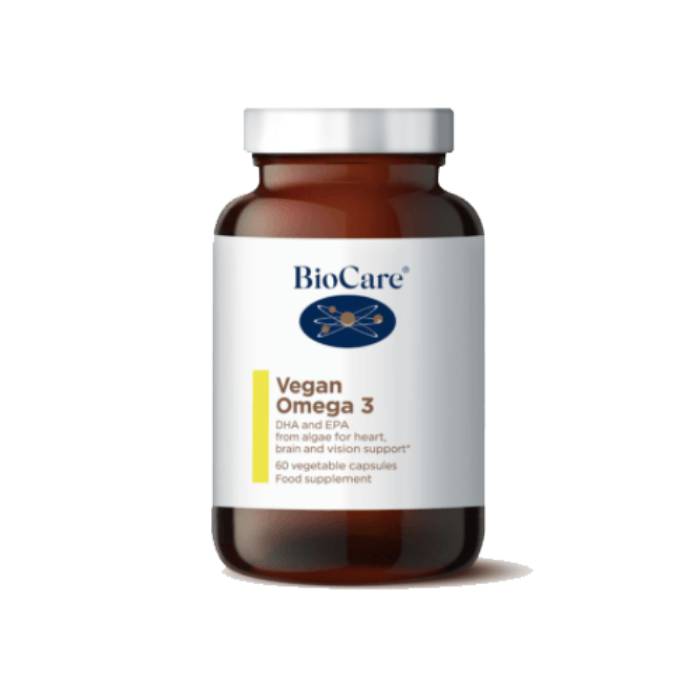 Vegan Omega-3 Biocare 60 Cápsulas