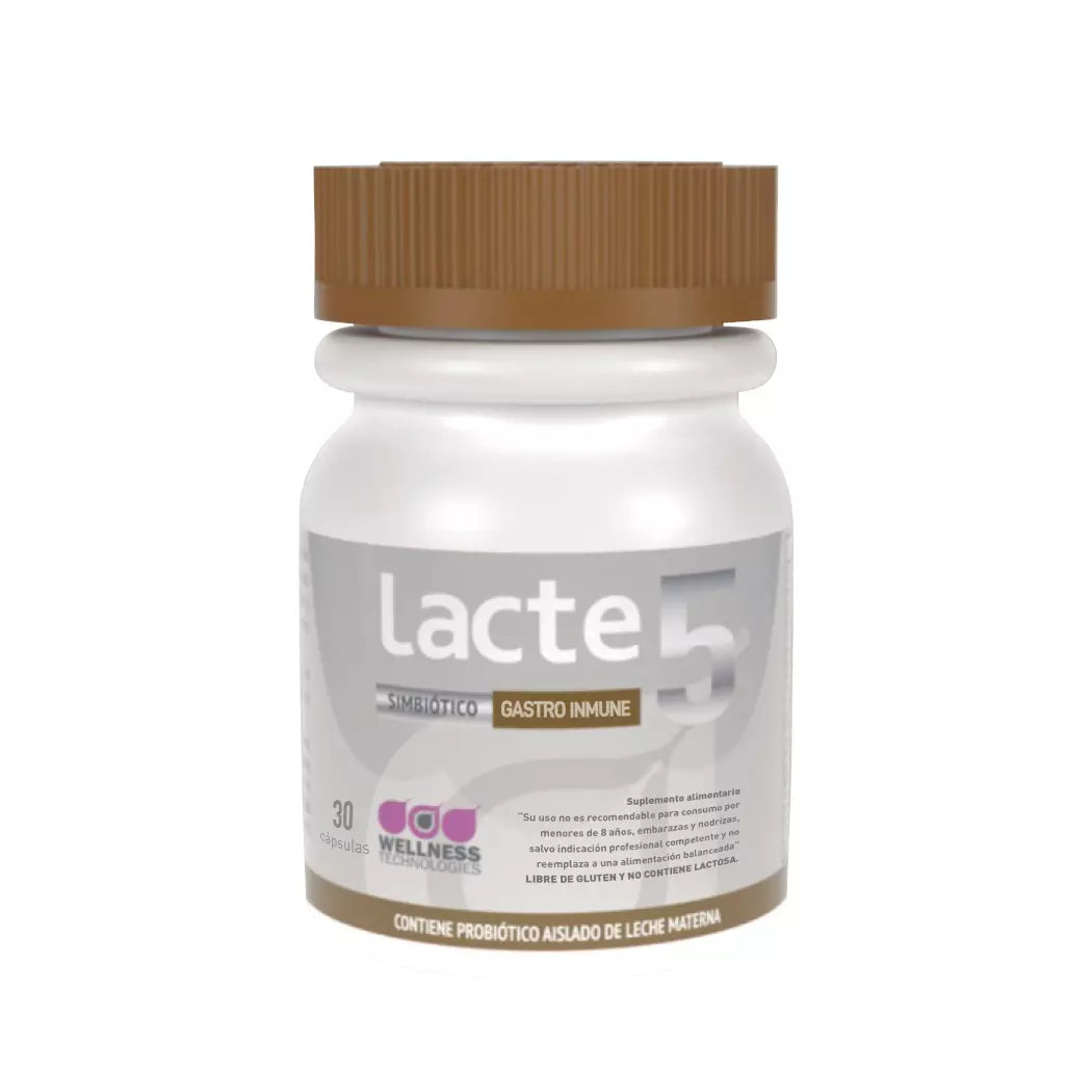 Probiotico Lacte5 Gastro Inmune Wellness Technologies