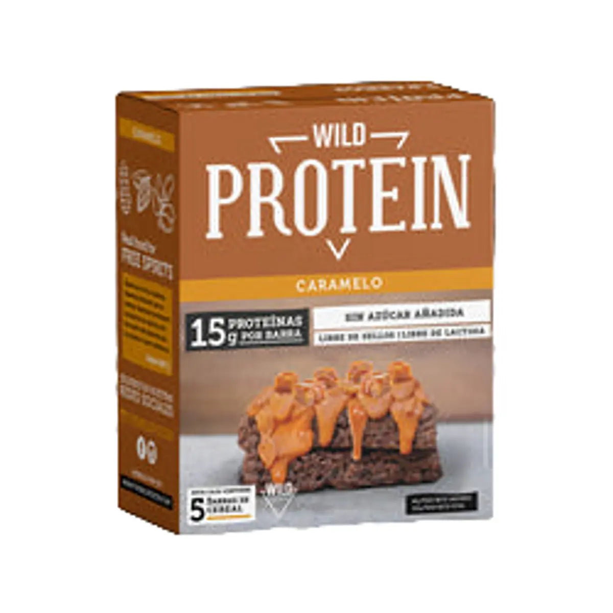 Barra Proteica Wild Protein Caramelo 5 unidades