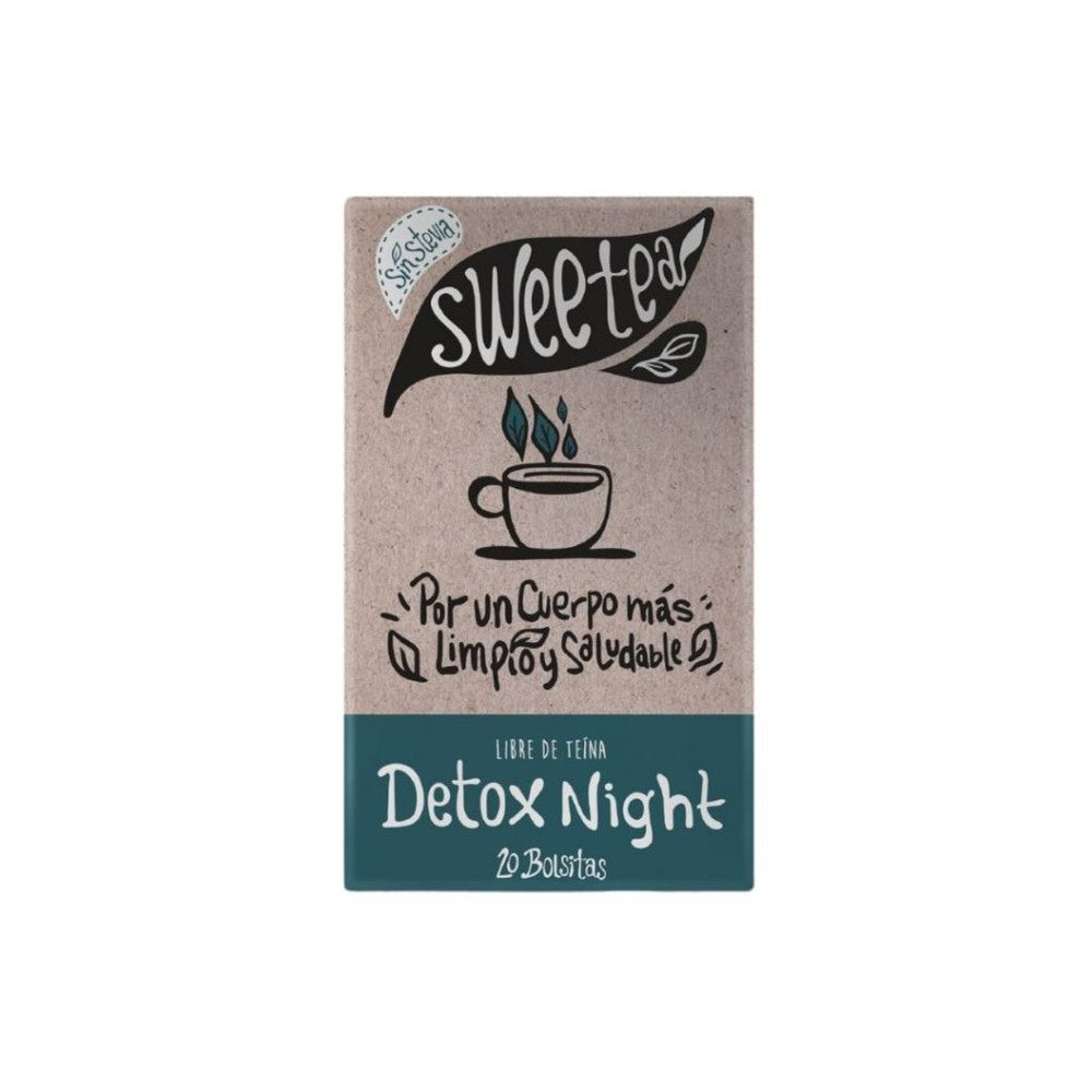 Herbal Mix 2 sin stevia (ex detox night), 20 bolsitas Sweetea