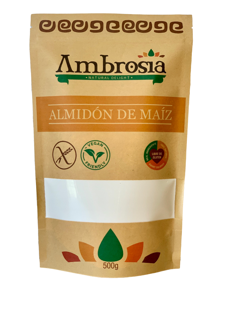 Almidon de Maiz (maicena) Sin Gluten 500 grs Ambrosia