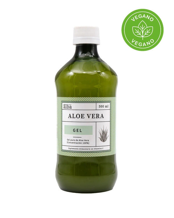 Aloe Vera Puro 500 ml botella plástica, Apícola del Alba