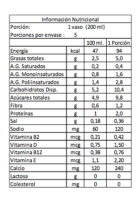 Bebida Vegetal Almendra 1 litro Orasi