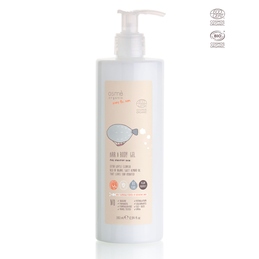 Gel Shampoo delicado Infantil +0M Osme Baby & Kids Organic