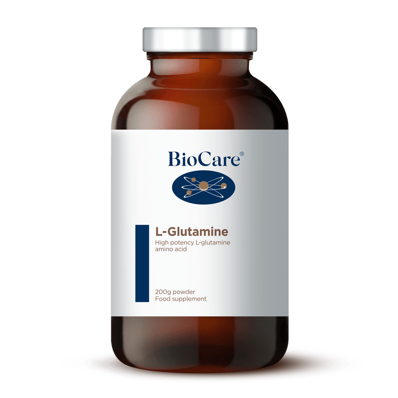 L-Glutamina en Polvo Biocare 200g