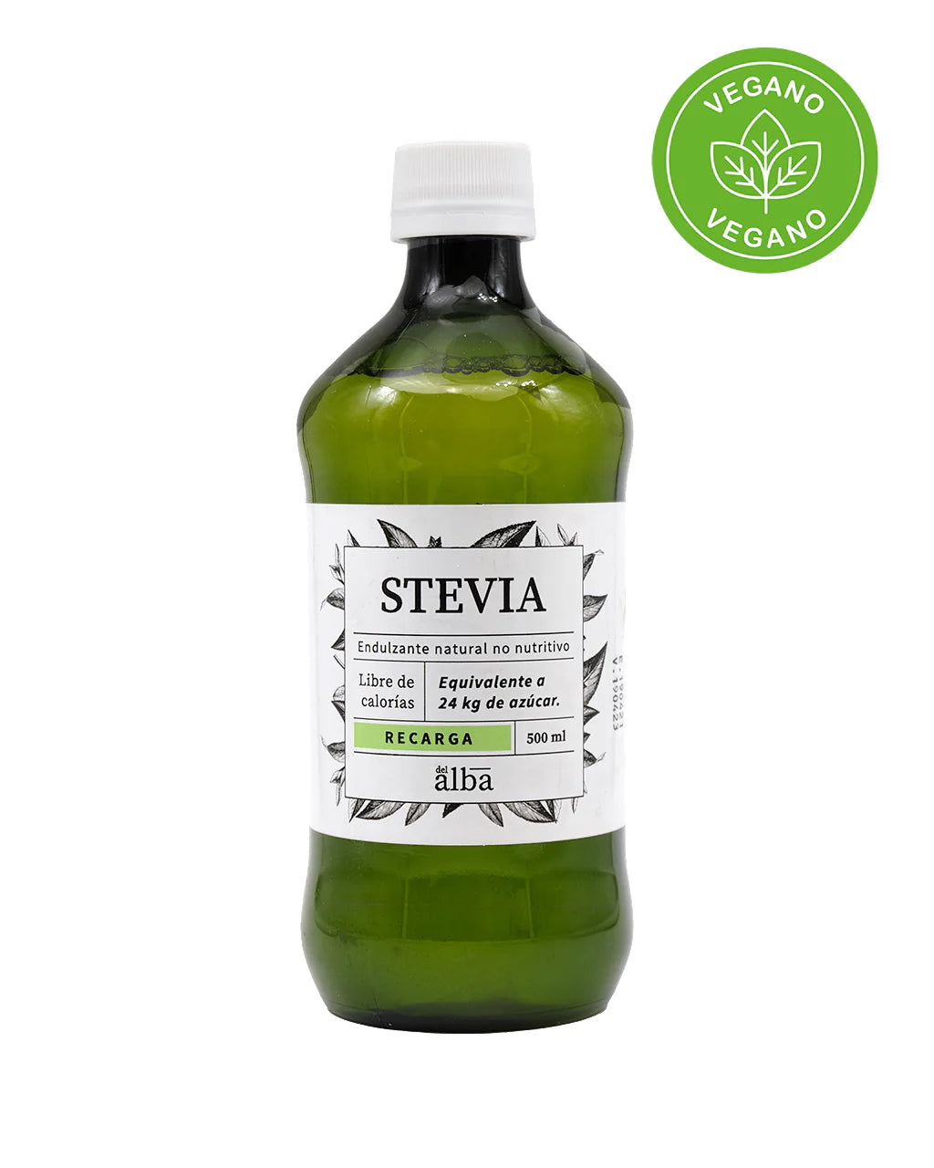 Recarga Stevia Liquida 500 ml PET Apicola del Alba