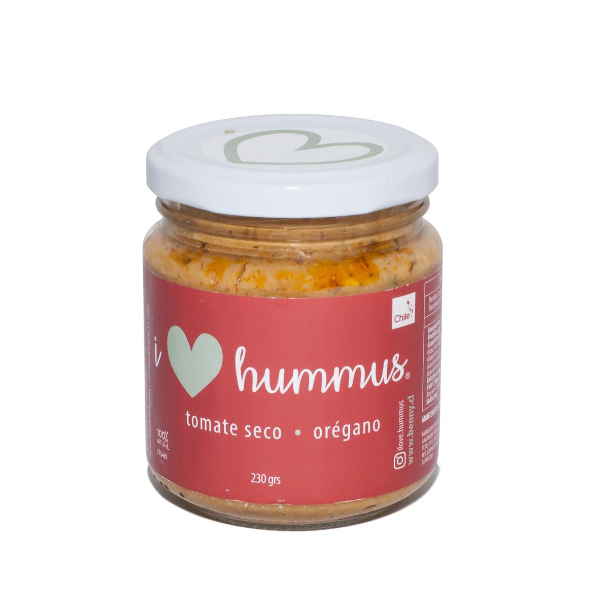 Hummus Tomate Seco Oregano I Love Hummus 230 grs
