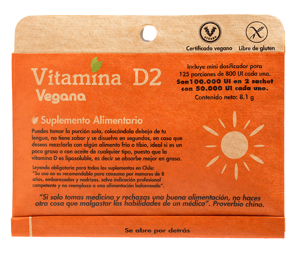Vitamina D2 Dulzura Natural