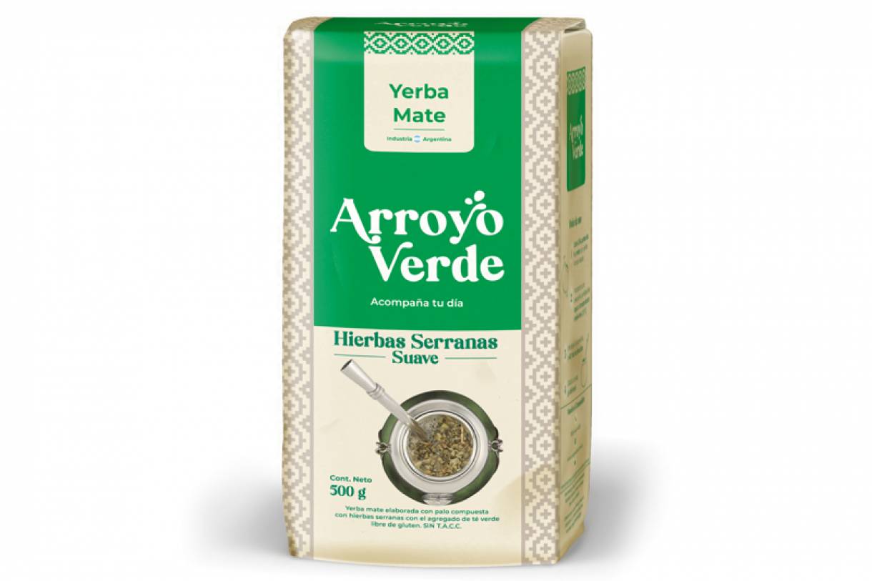 Yerba Mate Hierbas Serranas 500 grs Arroyo Verde