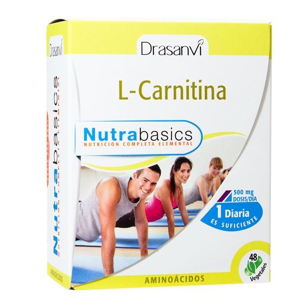 L Carnitina 500 mg 48 capsulas Drasanvi