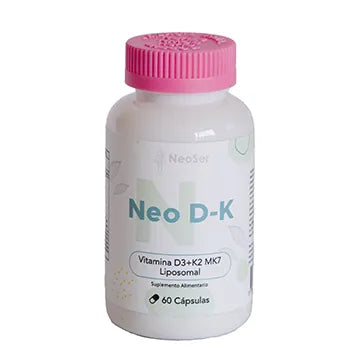 Neo D-K Vitaminas D3+K2 MK7 Liposomal Suplemento Alimentario Neoser