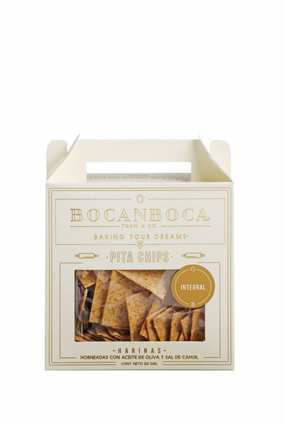 Pita Chips Integral 120 grs Bocanboca