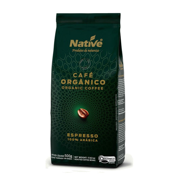 Café en grano entero Organico 500 grs Native