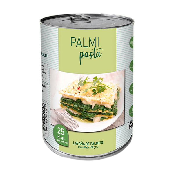 Lasaña de Palmitos, 400 grs. Palmipasta