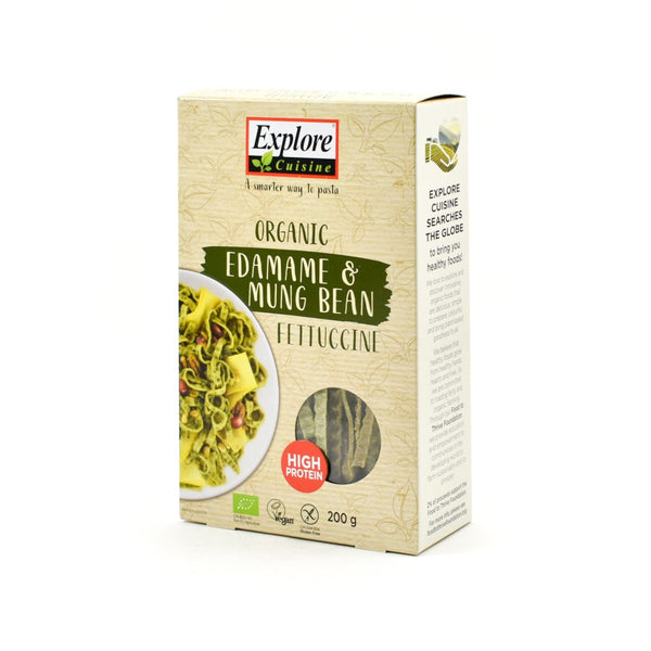 Fetuccini Edamame Mung 227g Explore Cuisine