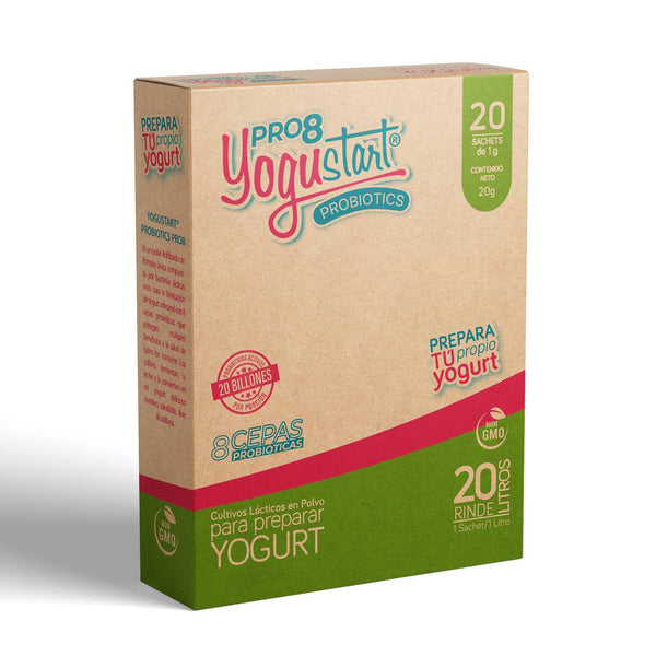 Yogustart Probiotics PRO8, 20 sachets (sólo Santiago)