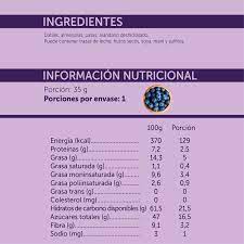 Barrita natural sabor Arándano 35grs Mizos