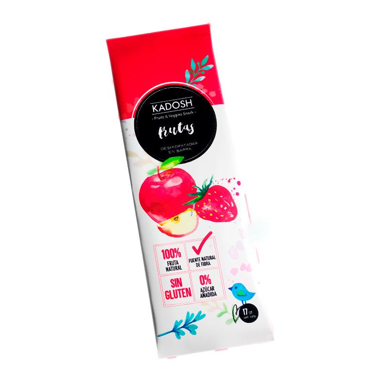 Barra de frutas Kadosh Manzana Frutilla