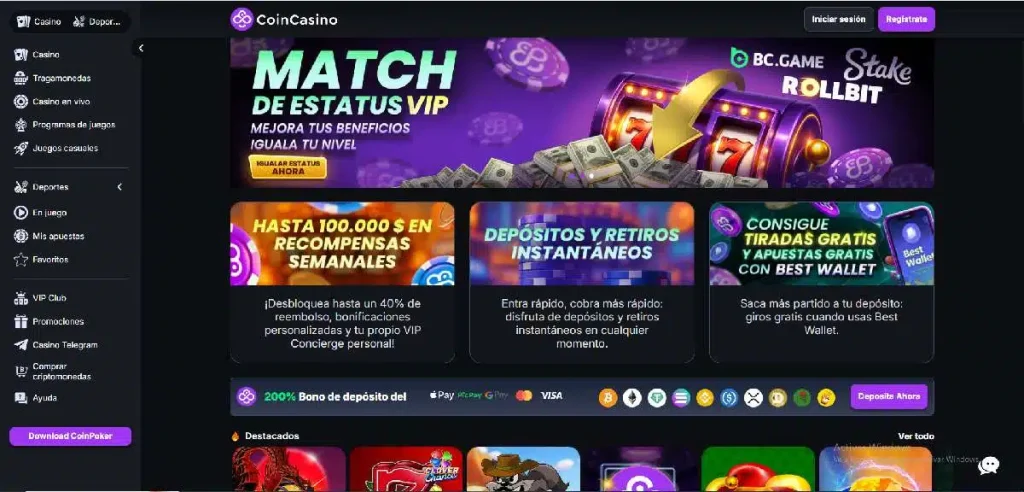 Reseñas detalladas: los mejores casinos online en Chile para 2026 - CoinCasino
